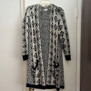 Women’s long cardigan